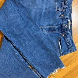 Levis wedgie straight jeans